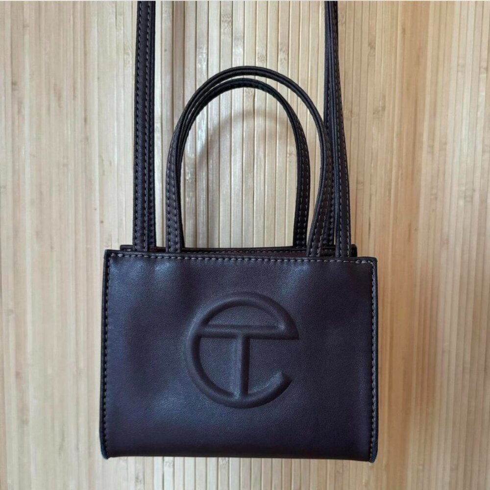 Telfar Small Shopping Bag – Chocolate